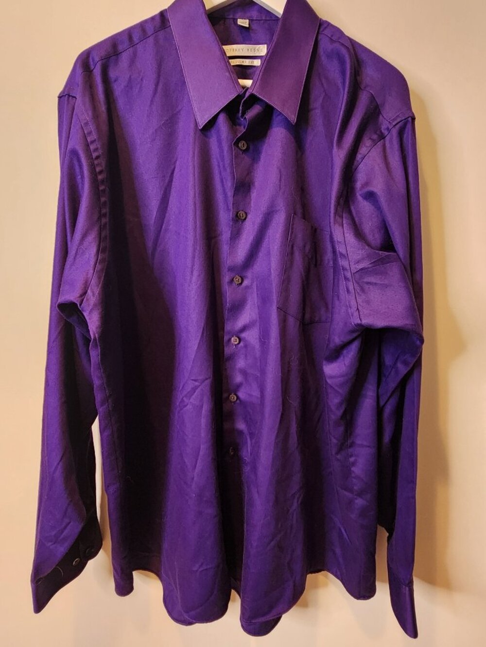 Geoffrey Beene Purple Dress Shirt